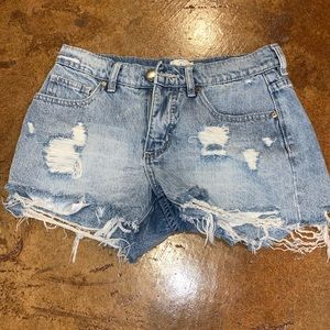 Cotton On Mid Rise Jean Shorts